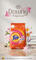 Tide & Downy : L’Alliance Parfaite entre Propreté Éclatante et Parfum Floral.