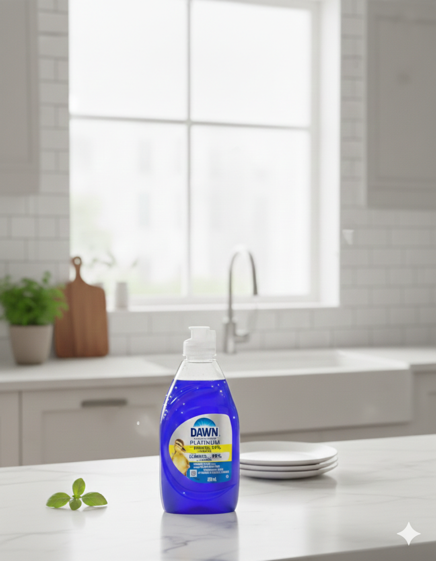 (Précommande) Liquide Vaisselle Dawn Platinum – Le Champion Contre la Graisse