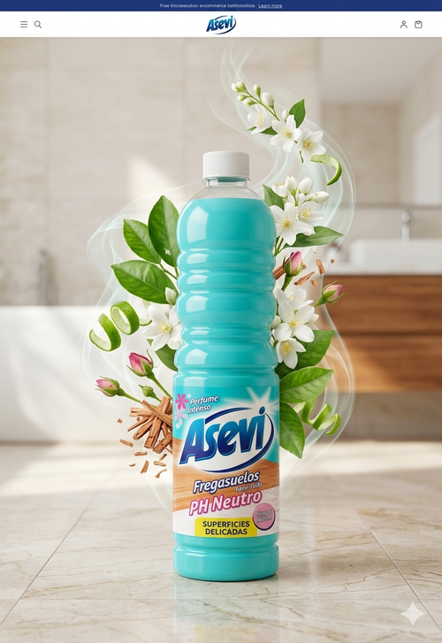 "Asevi : L'Essence du Frais, l'Âme de votre Maison."